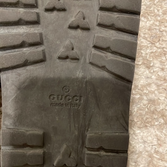 GUCCI MENS WEB RUBBER SLIDE SANDAL size 9 G - Picture 6 of 13